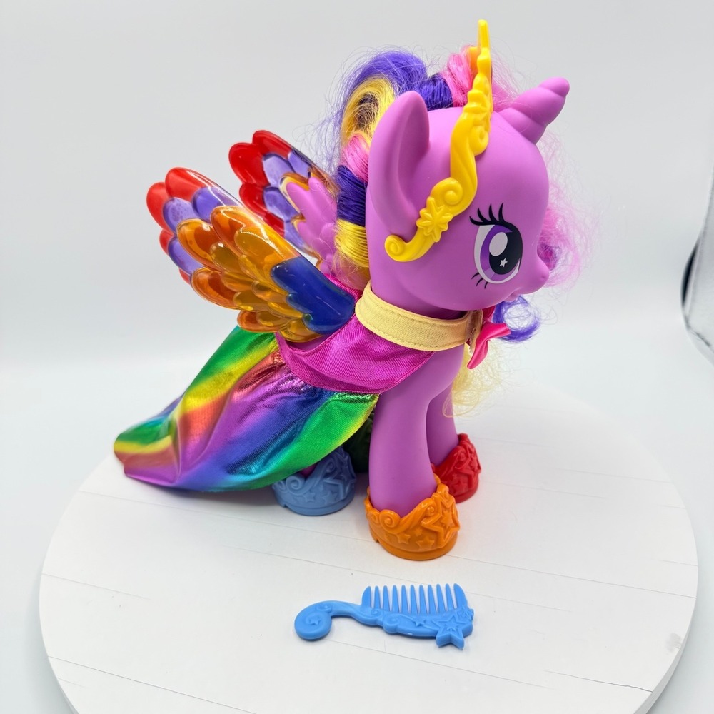 My Little Pony Princess Twilight Sparkle 8" Rainbow Power wings Fashion shoes G4